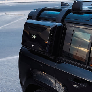 Side box carrier for Land Rover Defender