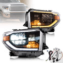 LED Headlights For Toyota Tundra 2014-2021 with Sequential Turn Signals