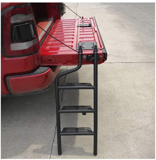 Tailgate Step Ladder Kit Fit for Pickup Truck