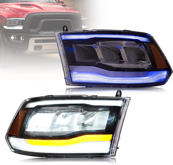 Headlights Compatible For 2009-2018 Dodge RAM